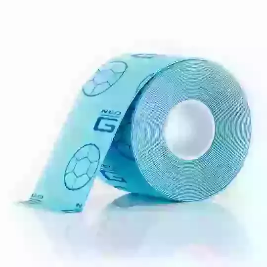 Neo Tape Water Resistant Kinesiology Tape, Blue 5cm x 5m